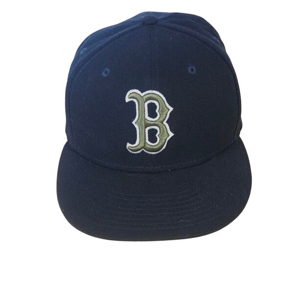 Boston Red Sox New Era 100 Yrs Spring Training Botanical 59FIFTY Fitted Hat Sz 7 - Picture 1 of 10